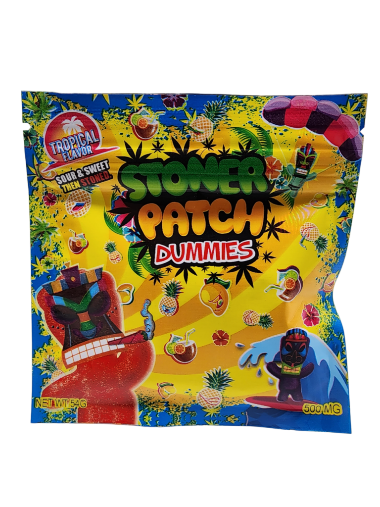 Tropical Stoner Patch Dummies 500mg THC Gummies OLDER STOCK! BC Weed