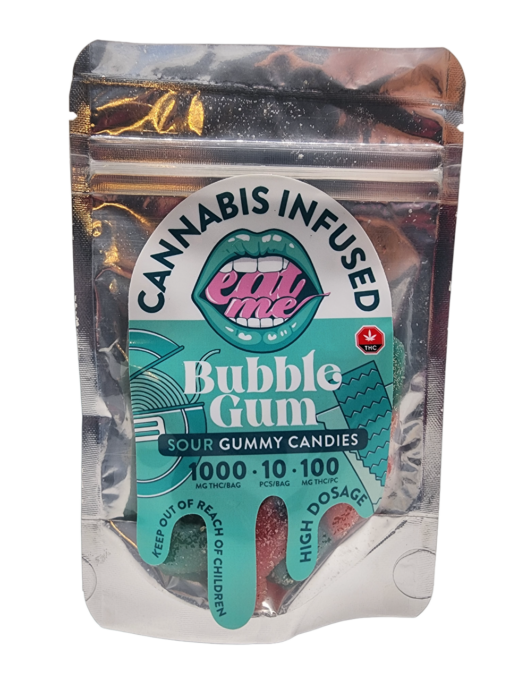 BCWE.EatMeEdibles.BubbleGum1000mg