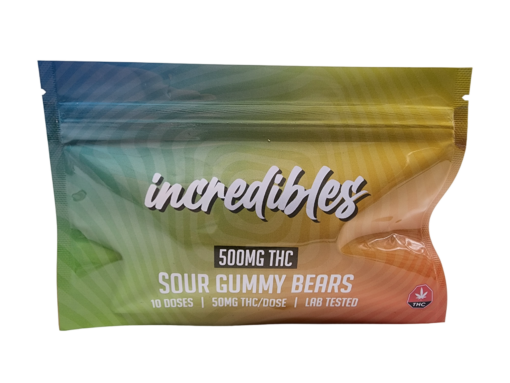 BCWE Sour Gummy Bears Incredibles