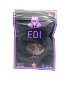 Edi - Grape Gummy Bears (300mg of THC)