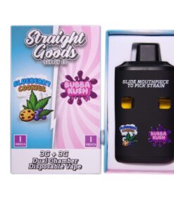Straight Goods – 6 Gram Dual Chamber Disposable Vape