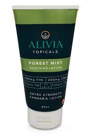 ALIVIA – Forest Mist Soothing Lotion (400mg THC + 200 mg CBD, 2oz)